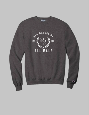REQUIRED: All Male Team Crew Neck Sweatshirt