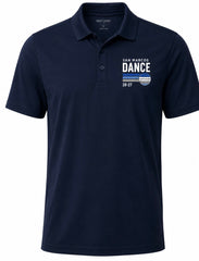 FALL 26-27 - Short Sleeve Mens Polo - Navy Blue