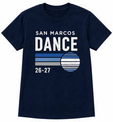 FALL 26-27 - T-shirt - Navy Blue Crew Neck