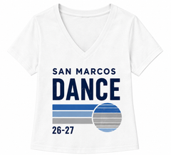 FALL 26-27 - T-shirt - White V Neck